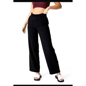 Cotton On Women’s Darcy Soft Tailored Pants Sz 6 Black Dress Slacks Minimalist